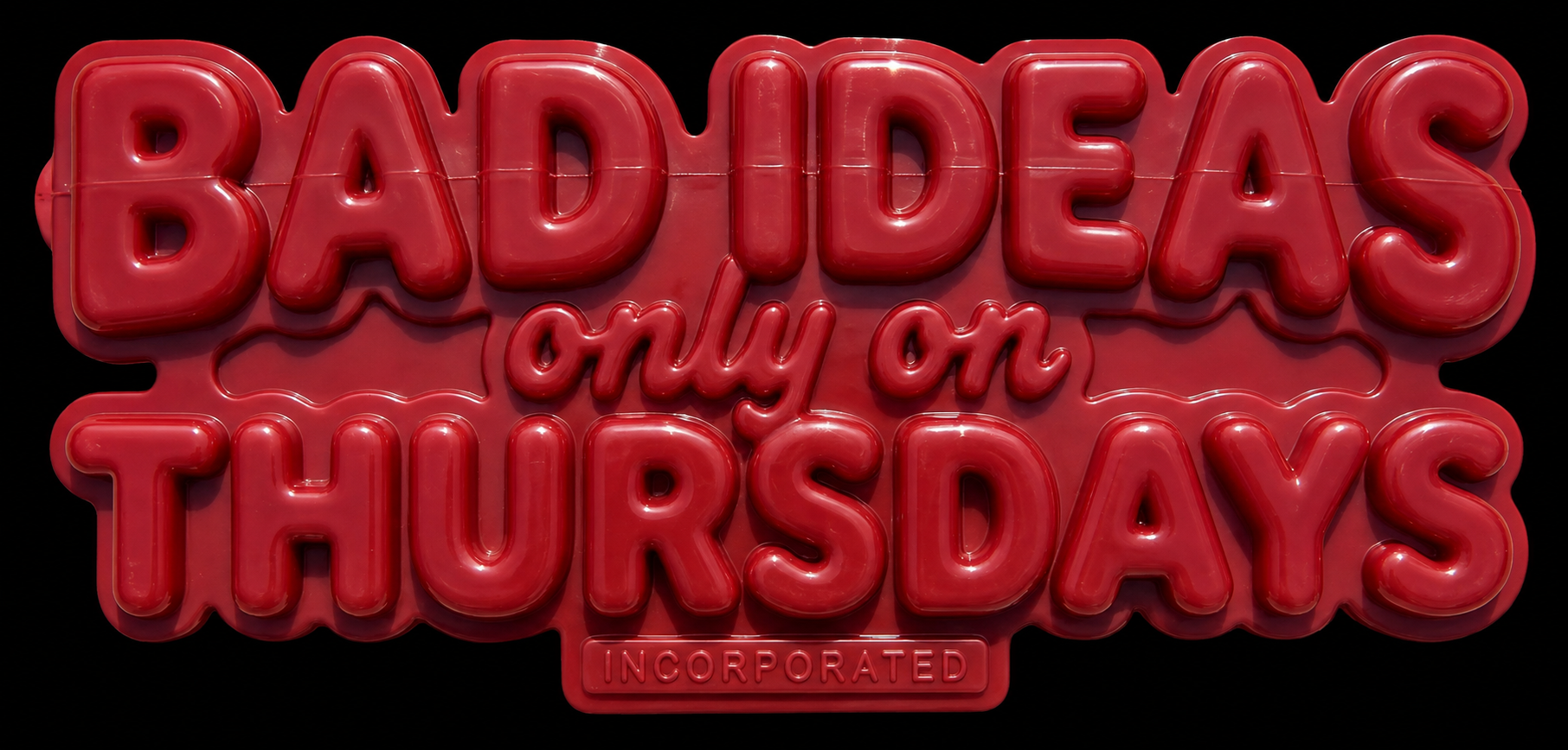 BAD IDEAS ONLY ON THURSDAYS INCORPORATED